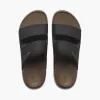 Reef Men OASIS DOUBLE UP FOSSIL/BLACK sold by Reef