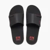 Reef Men FANNING SLIDE BLACK/RED sold by Reef