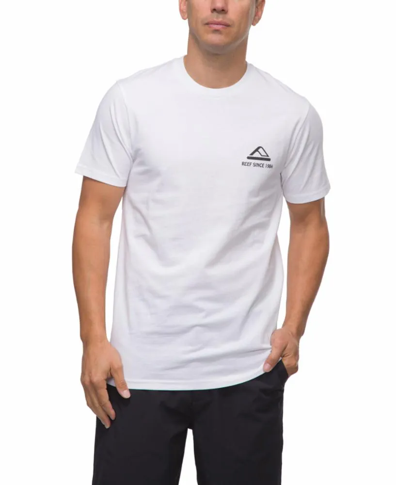 Reef Apparel Men CARDWICK GRAPHIC TEE BRIGHT WHITE sold by Reef