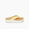 Reef Women CUSHION BONDI PALE BANANA sold by Reef