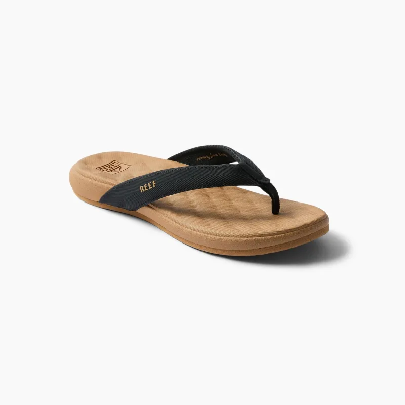 Reef Women CUSHION MELODY BLACK/TAN sold by Reef