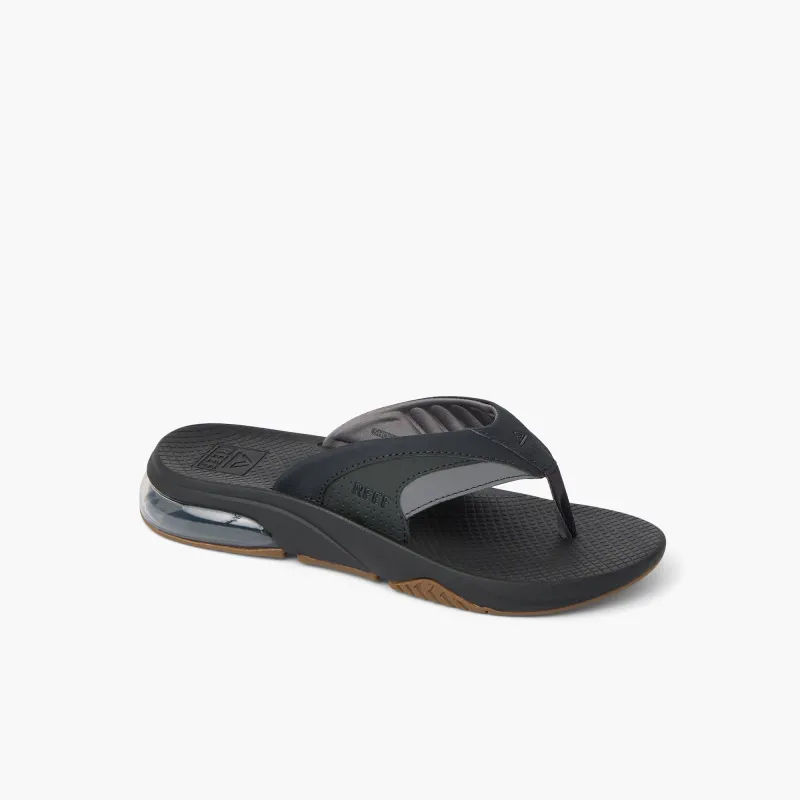 REEF MEN FANNING + BLACK/GUM made by Reef