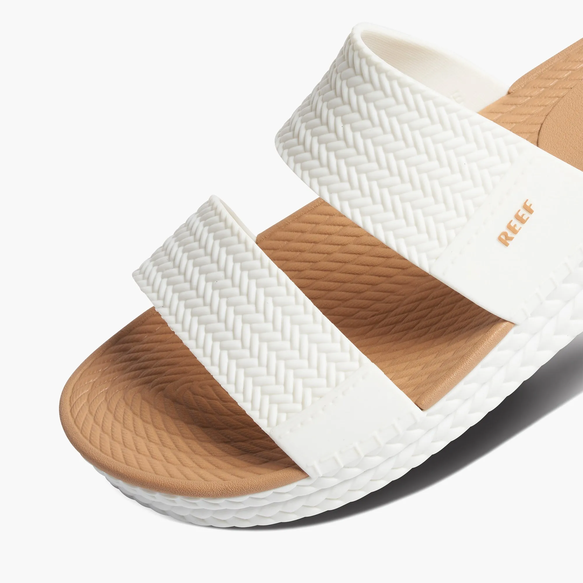REEF WOMEN WATER VISTA SLIDE WHITE/TAN sold by Reef product image thumbnail 5