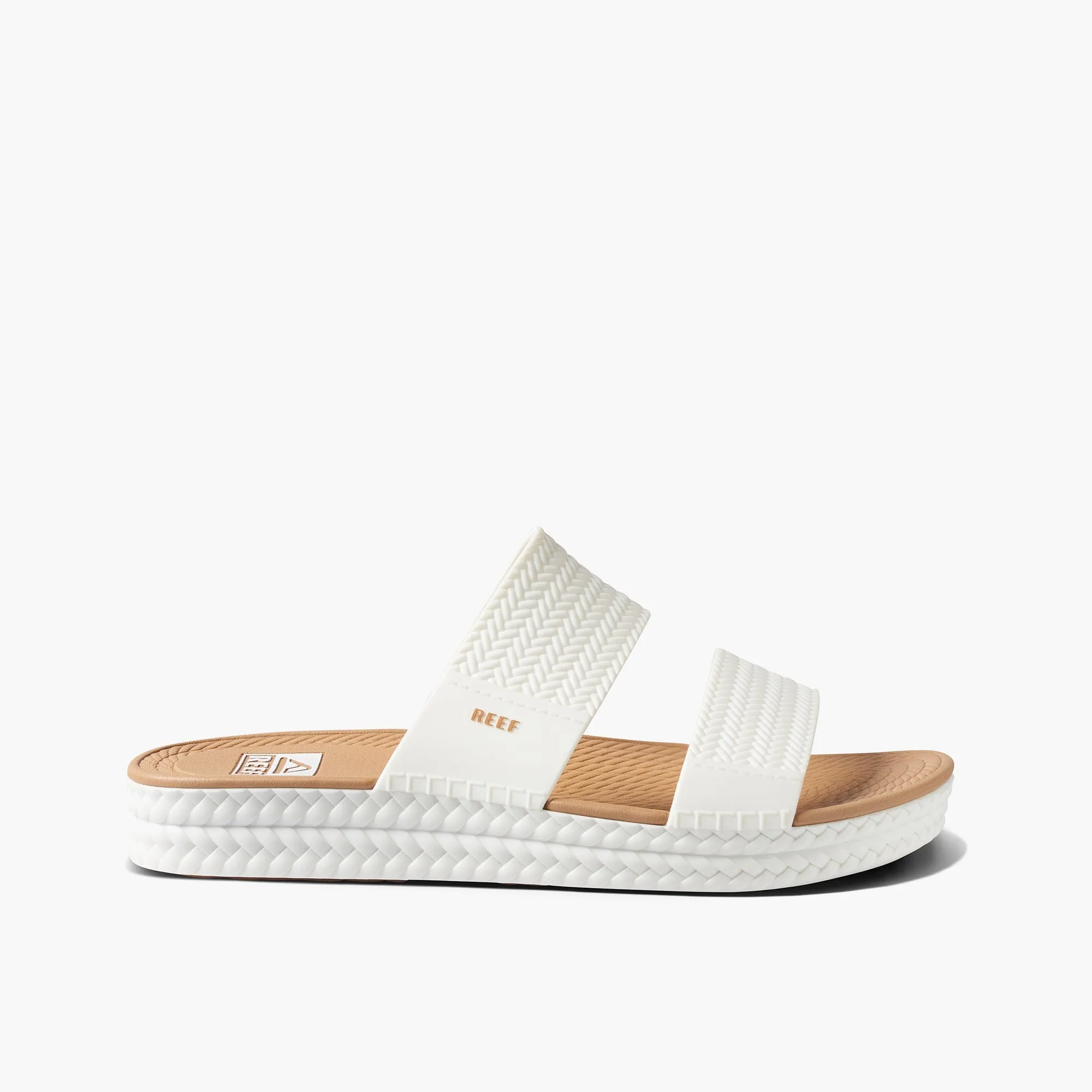 REEF WOMEN WATER VISTA SLIDE WHITE/TAN sold by Reef product image thumbnail 2