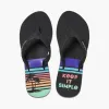 Reef Women REEF CUSHION SANDS + LIFE IS GOOD IS GOOD KEEP IT SIMPLE BLACK sold by Reef