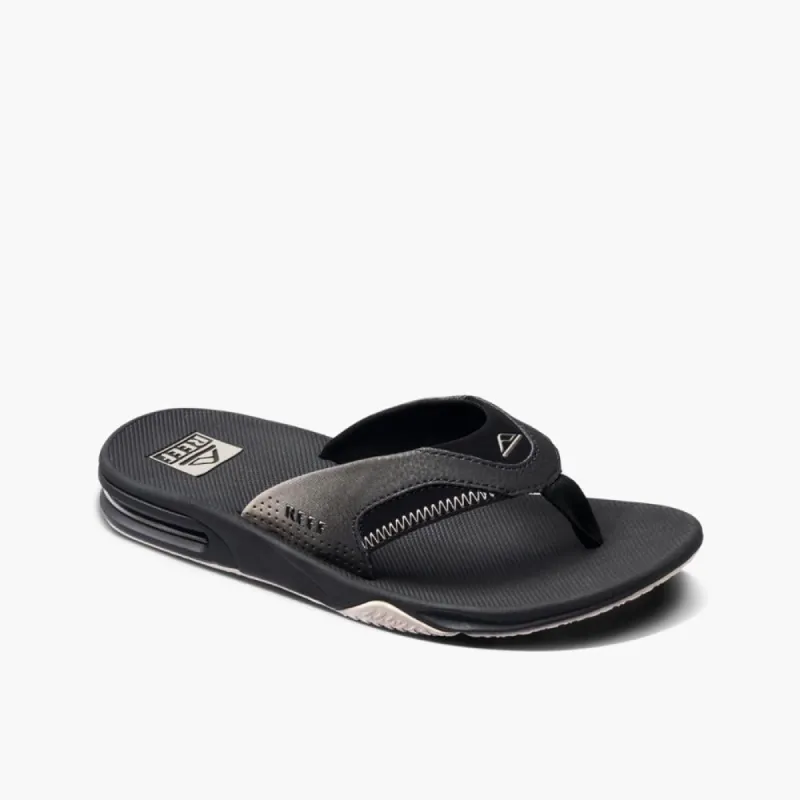 Reef Men FANNING BLACK/TAUPE FADE sold by Reef