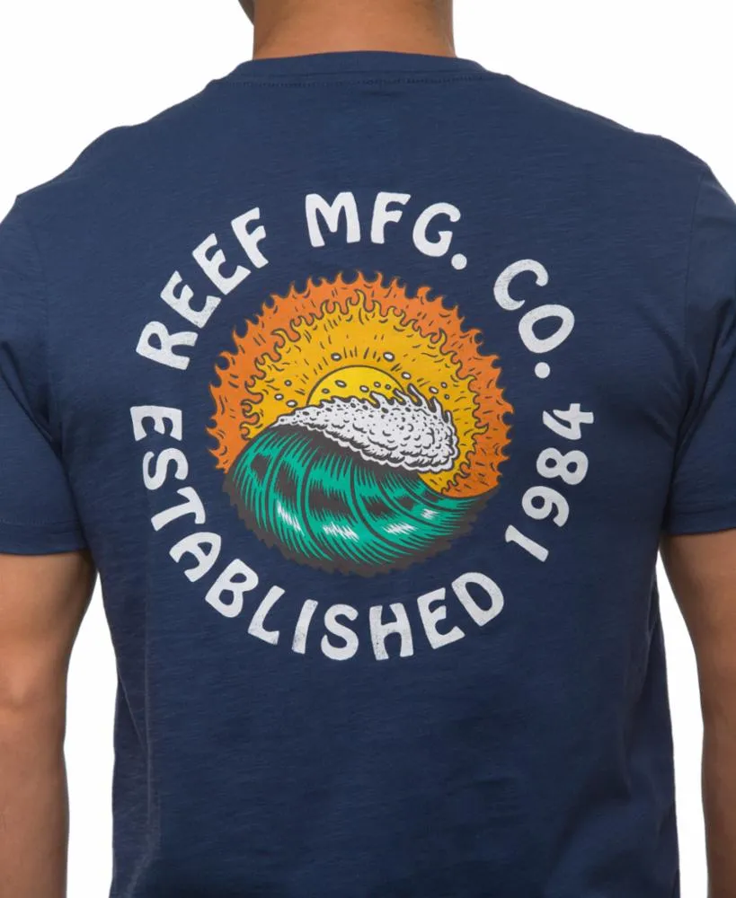 Reef Apparel Men COURT TEE INSIGNIA BLUE sold by Reef product image thumbnail 4