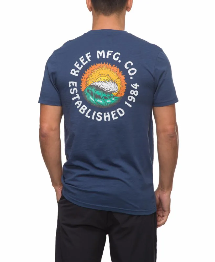 Reef Apparel Men COURT TEE INSIGNIA BLUE sold by Reef product image thumbnail 2