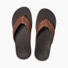Reef Men LEATHER ORTHO-COAST BROWN sold by Reef