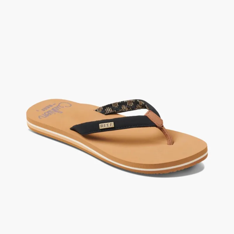 Reef Women REEF CUSHION SANDS BLACK/TAN sold by Reef