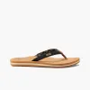 Reef Women REEF CUSHION SANDS BLACK/TAN sold by Reef