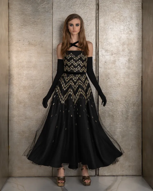 Look 19 sold by Reem Acra