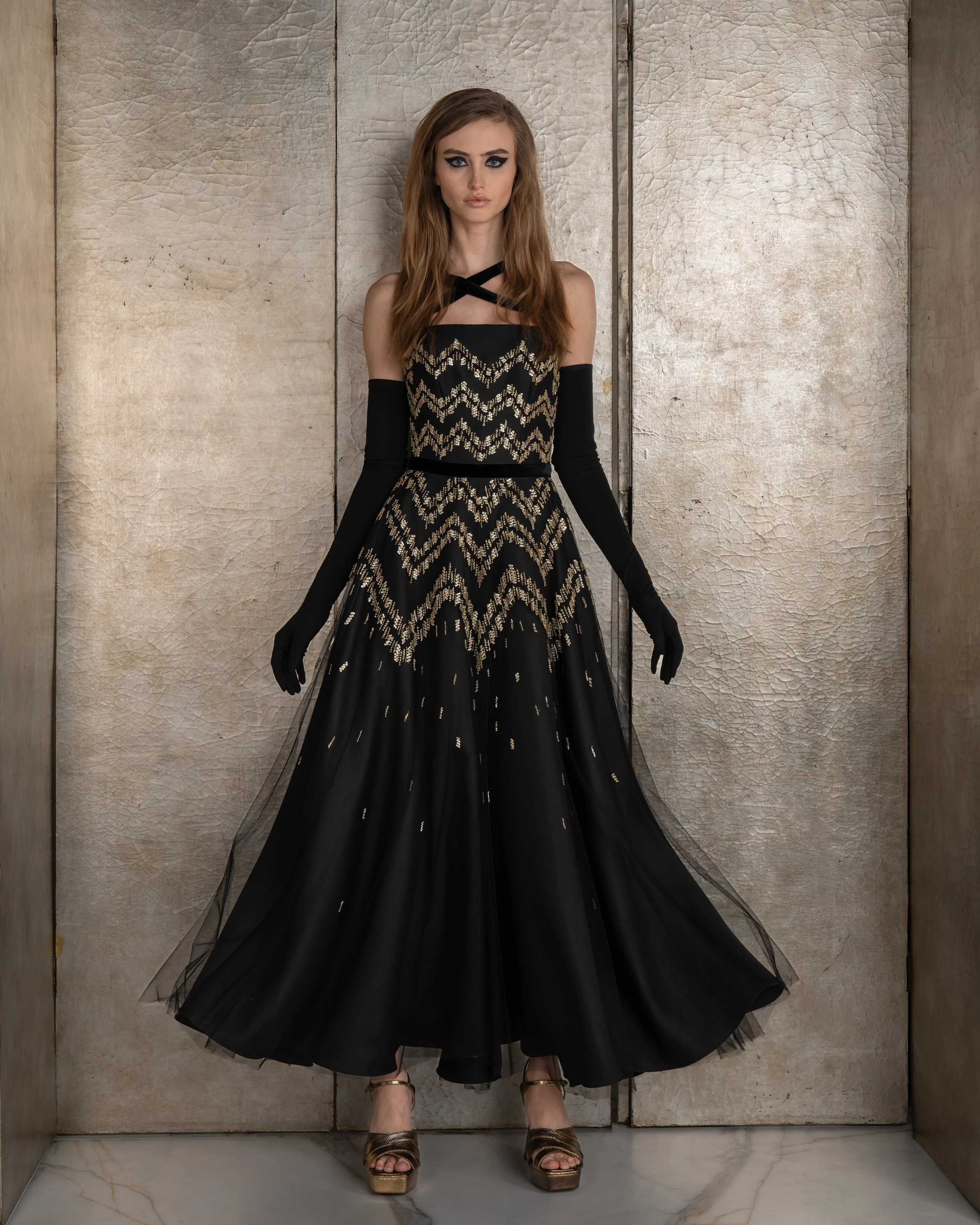 Look 19 sold by Reem Acra