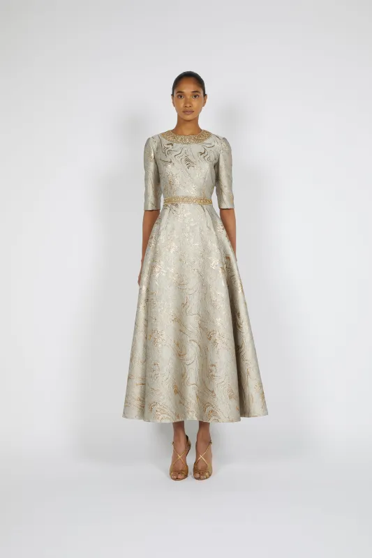 BROCADE COCKTAIL DRESS sold by Reem Acra