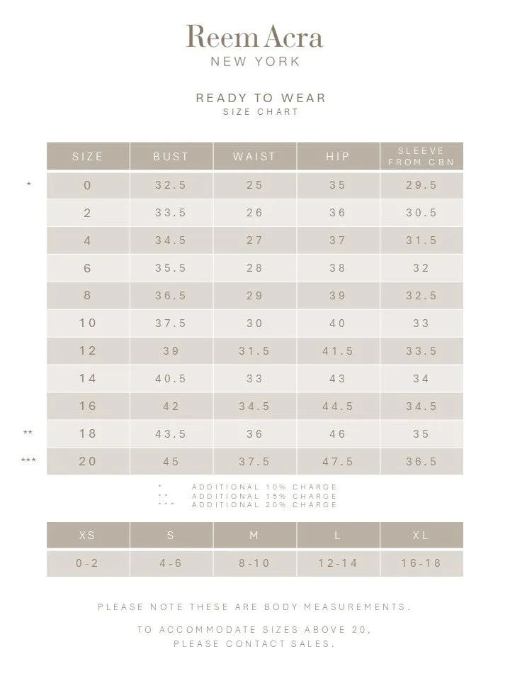 SLEEVELESS METALLIC EMBROIDERED GOWN (PRE-ORDER 8 WEEKS DELIVERY) sold by Reem Acra product image thumbnail 3