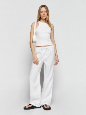 Olina Linen Pant sold by Reformation