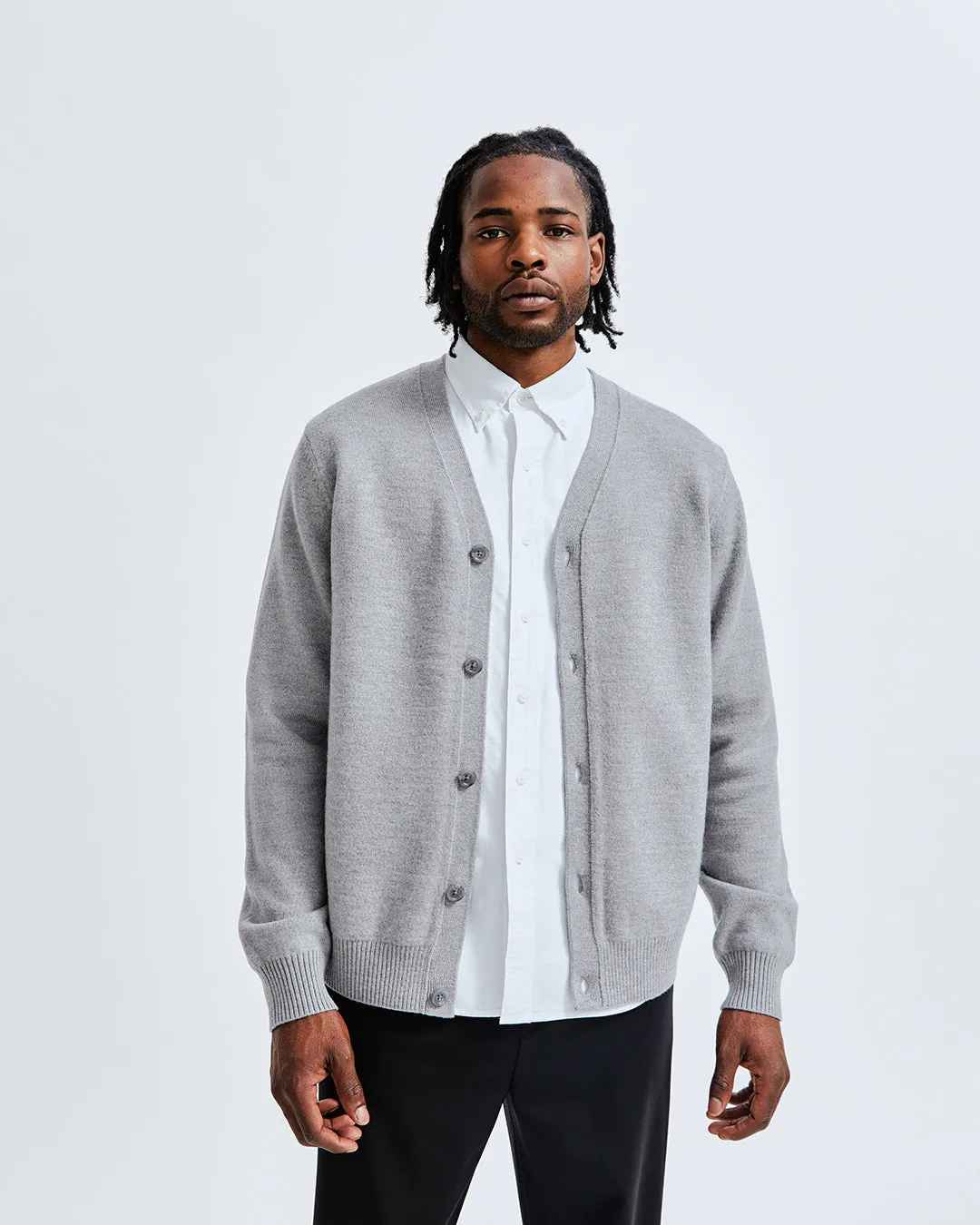 Boiled Wool Bobby Cardigan sold by Reigning Champ product image thumbnail 2