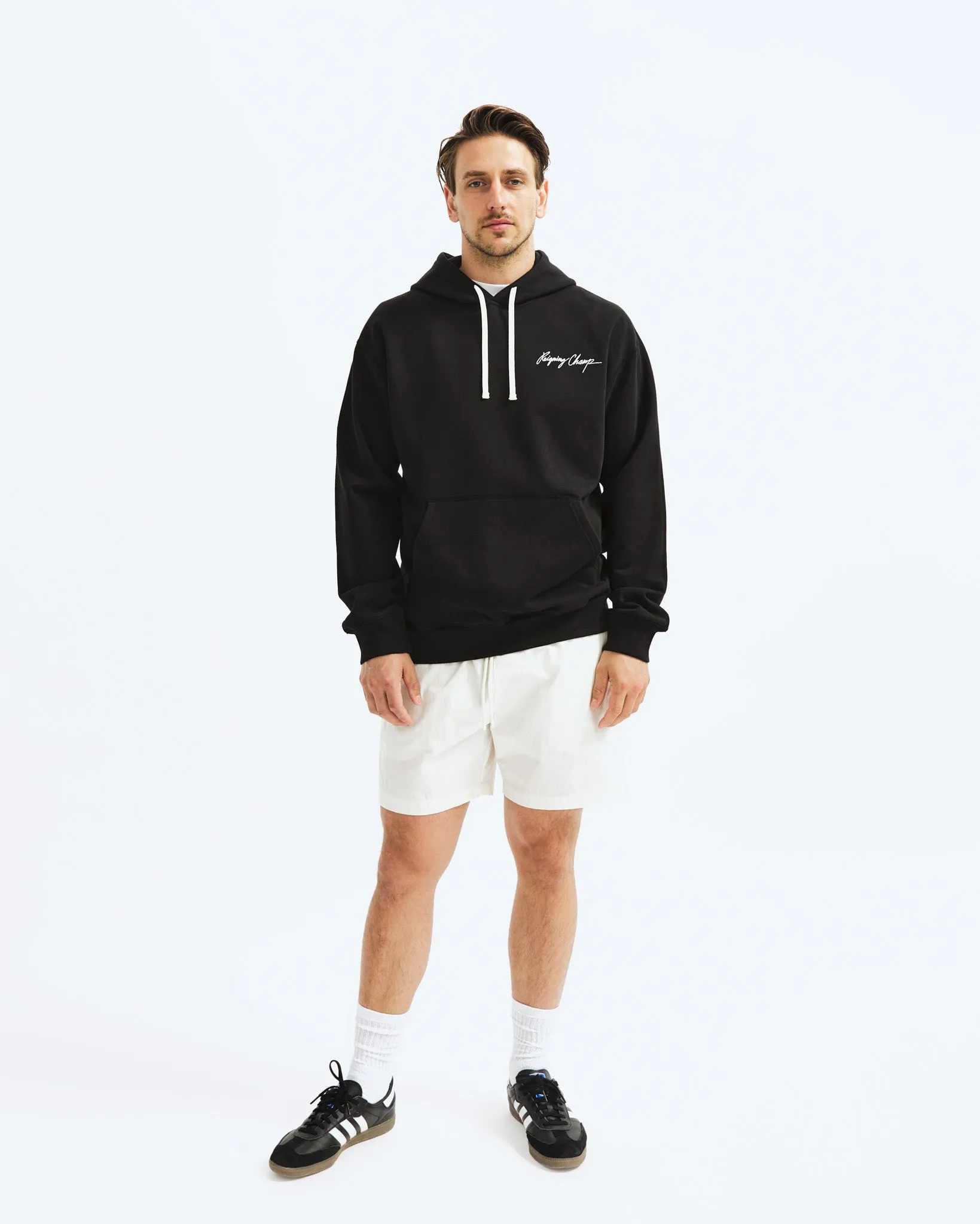 Midweight Terry Autograph Relaxed Hoodie - Vault sold by Reigning Champ product image thumbnail 5
