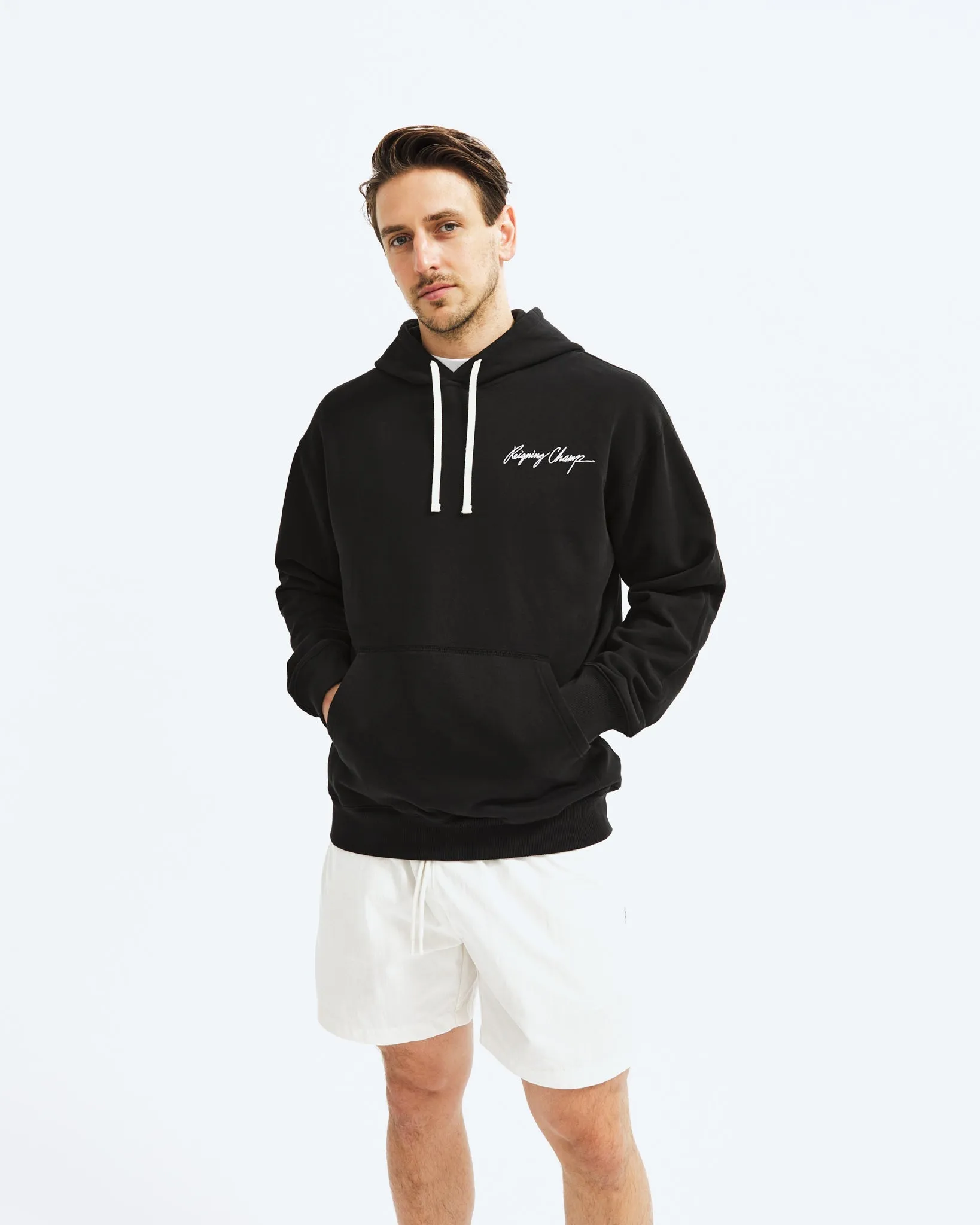 Midweight Terry Autograph Relaxed Hoodie - Vault sold by Reigning Champ product image thumbnail 2