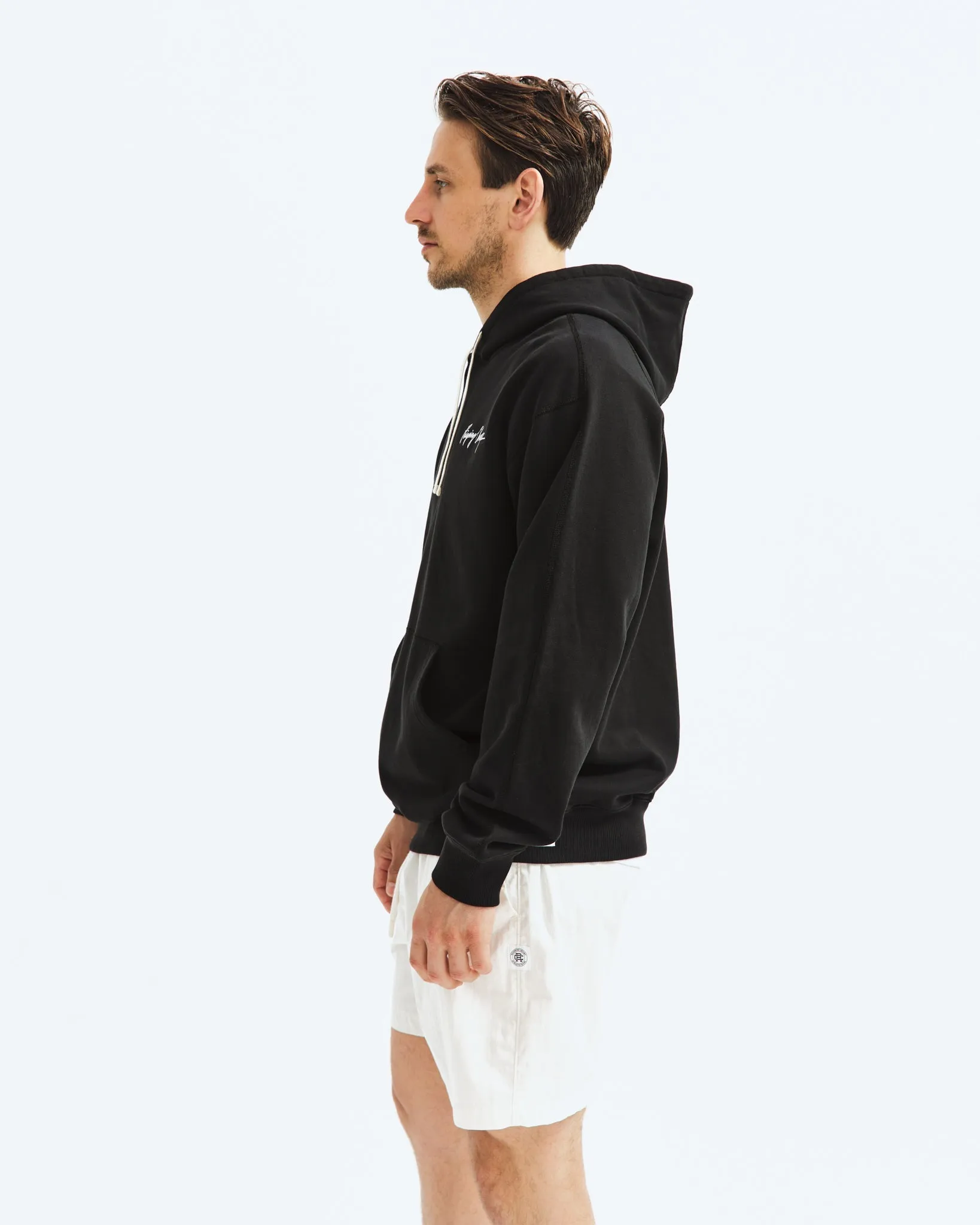 Midweight Terry Autograph Relaxed Hoodie - Vault sold by Reigning Champ product image thumbnail 3