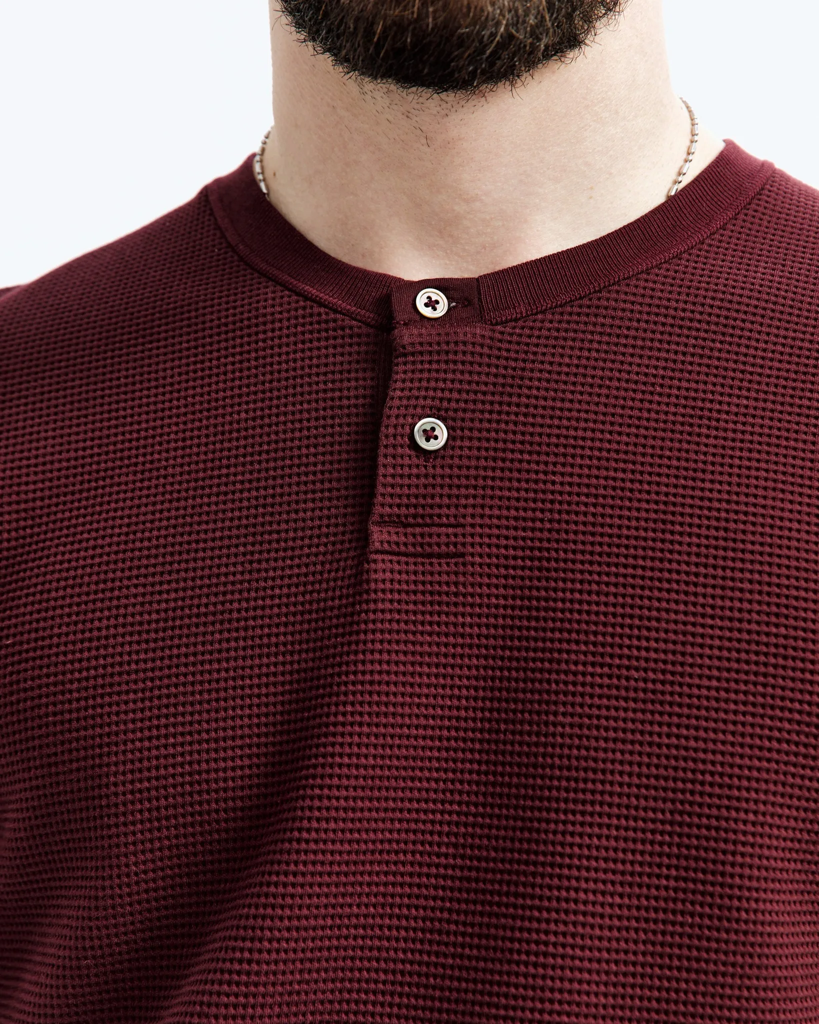 Flatback Thermal Henley sold by Reigning Champ product image thumbnail 5
