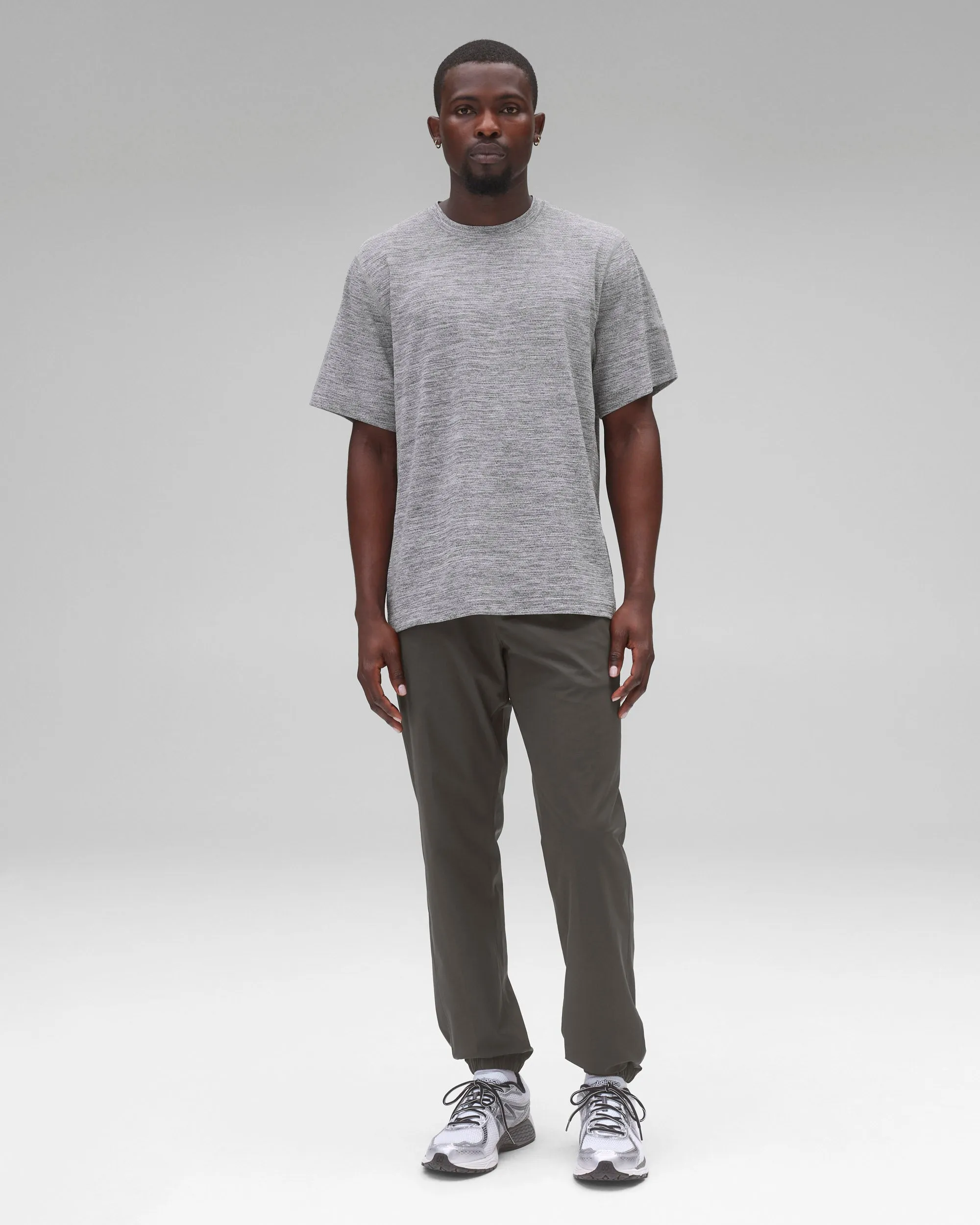 Solotex Mesh Tiebreak Standard T-Shirt sold by Reigning Champ product image thumbnail 3
