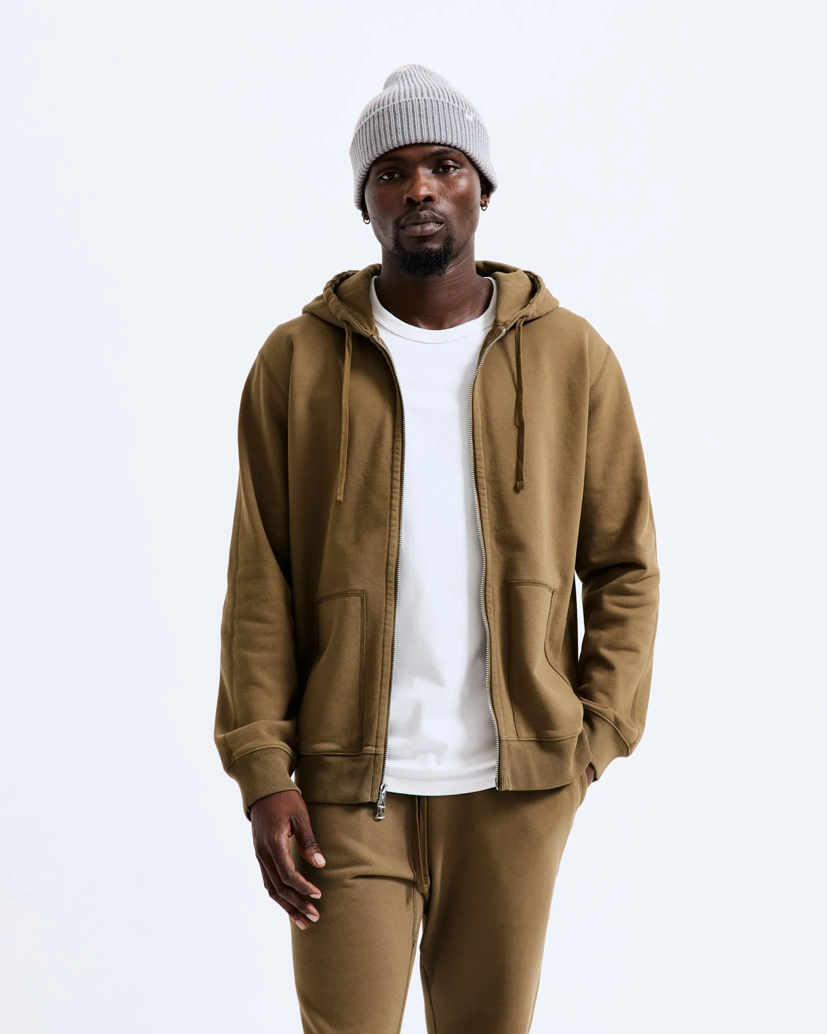 Midweight Terry Classic Full Zip sold by Reigning Champ product image thumbnail 2