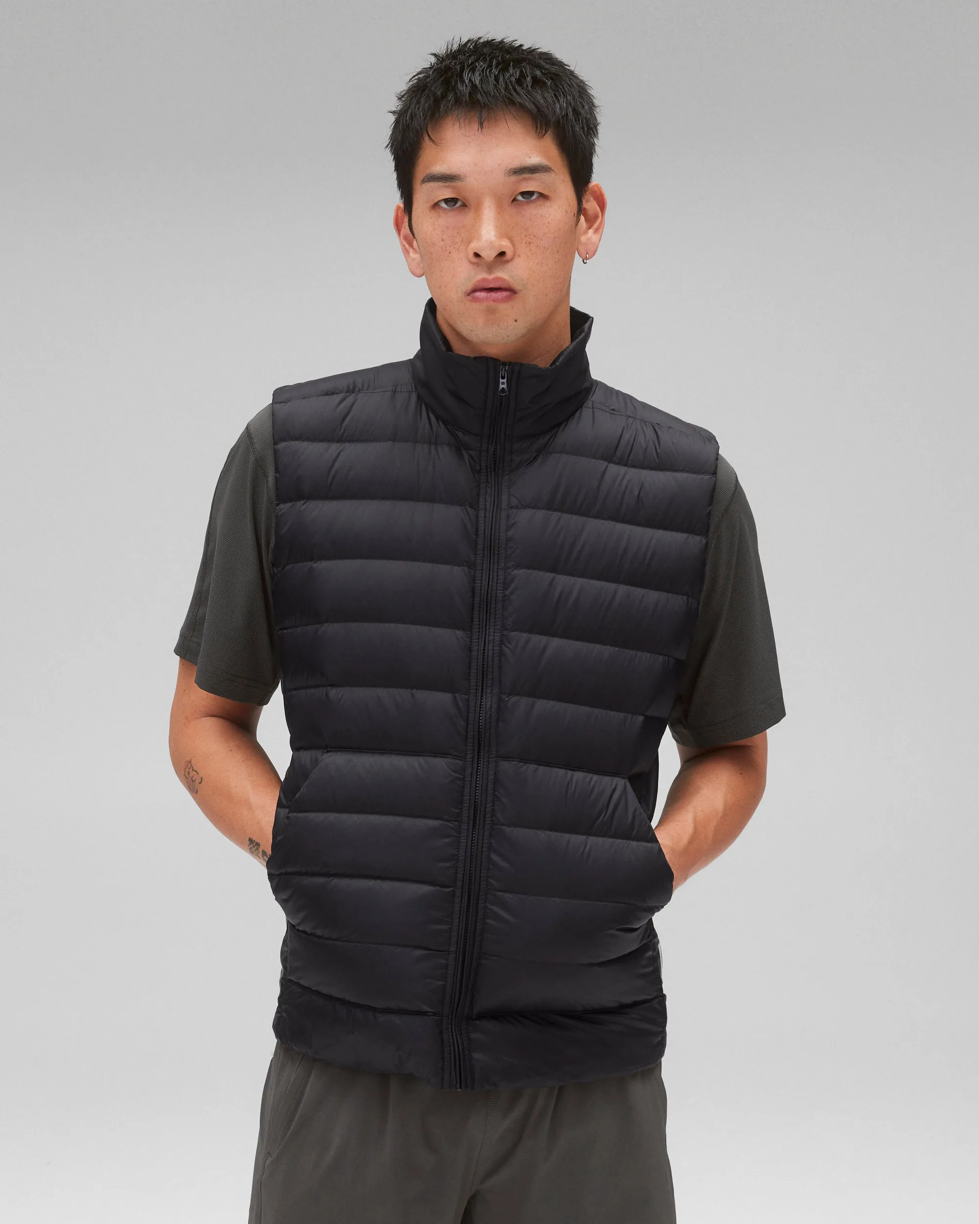 Lightweight Taffeta Warm Up Vest sold by Reigning Champ product image thumbnail 2
