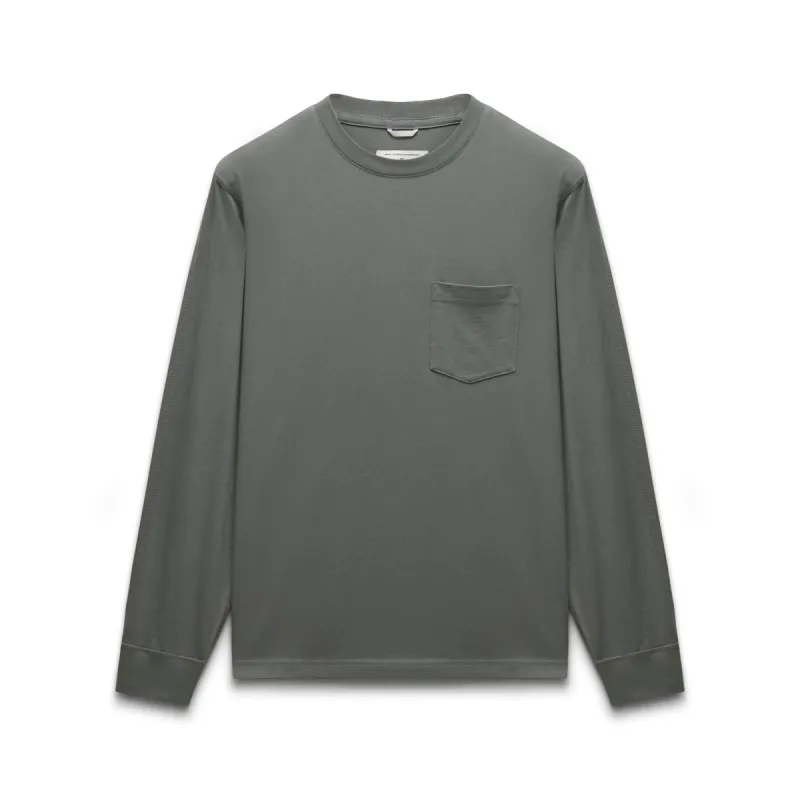 Midweight Jersey Standard Pocket Long Sleeve sold by Reigning Champ