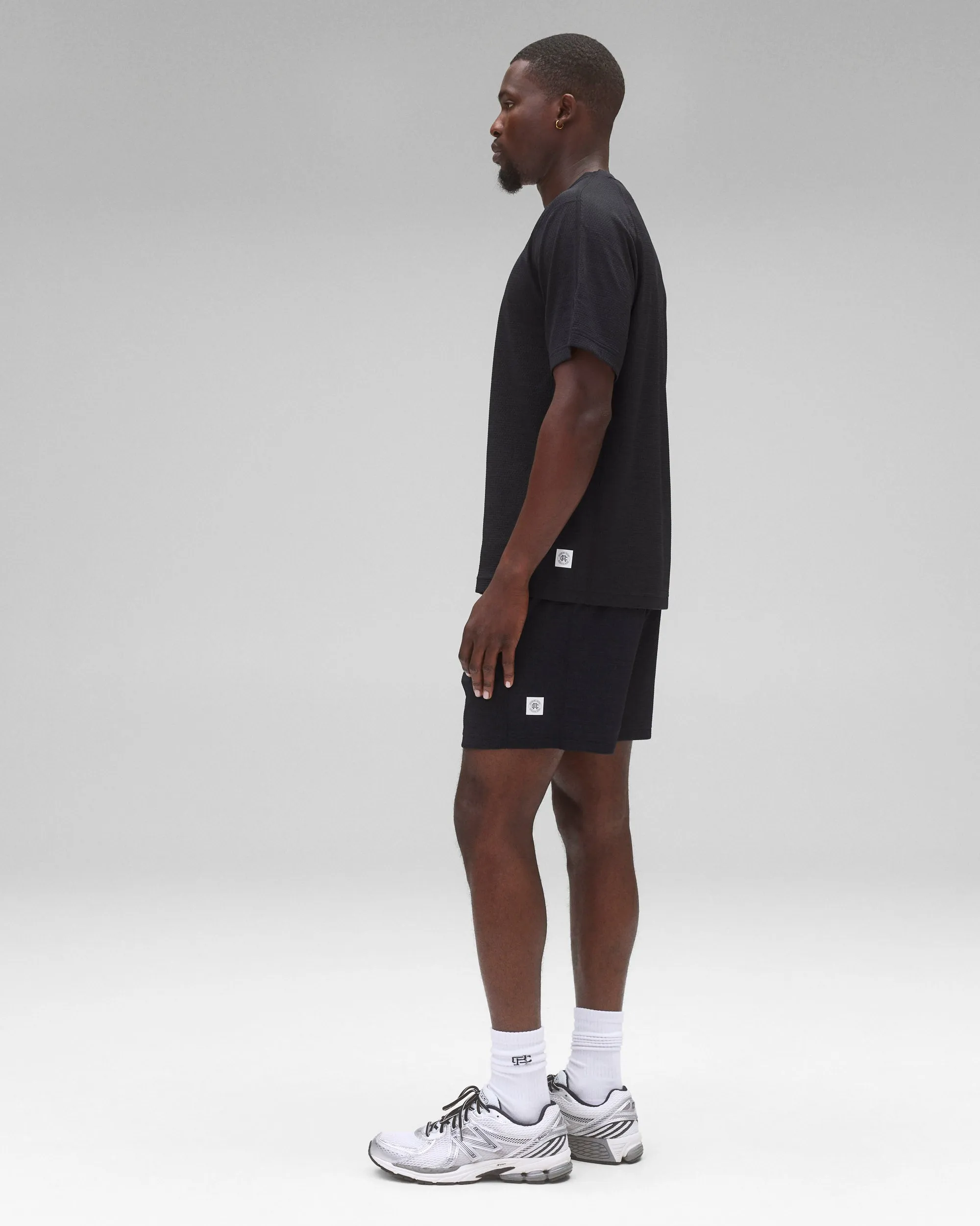 Solotex Mesh Tiebreak Standard T-Shirt sold by Reigning Champ product image thumbnail 4