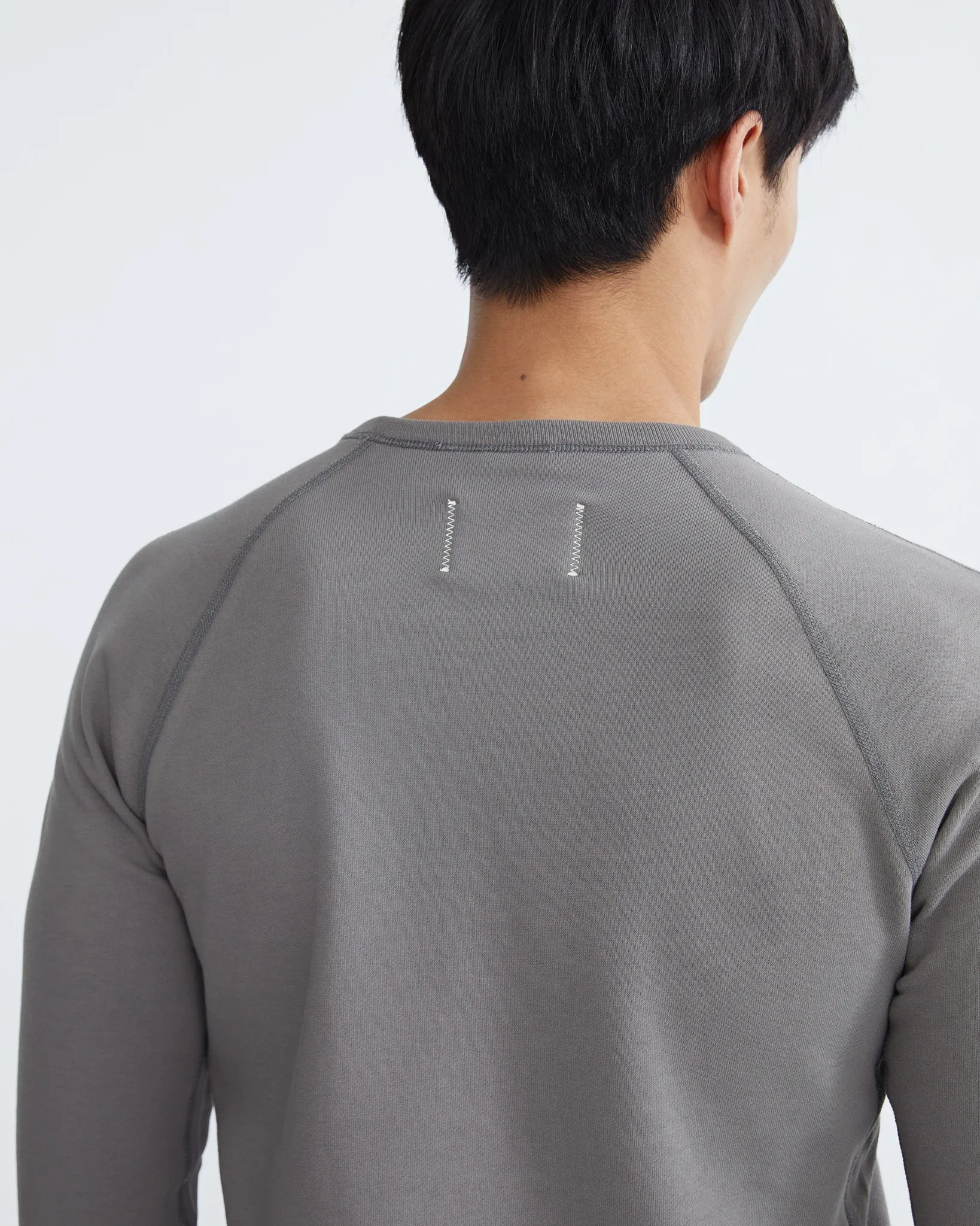 Lightweight Terry Slim Crewneck sold by Reigning Champ product image thumbnail 5