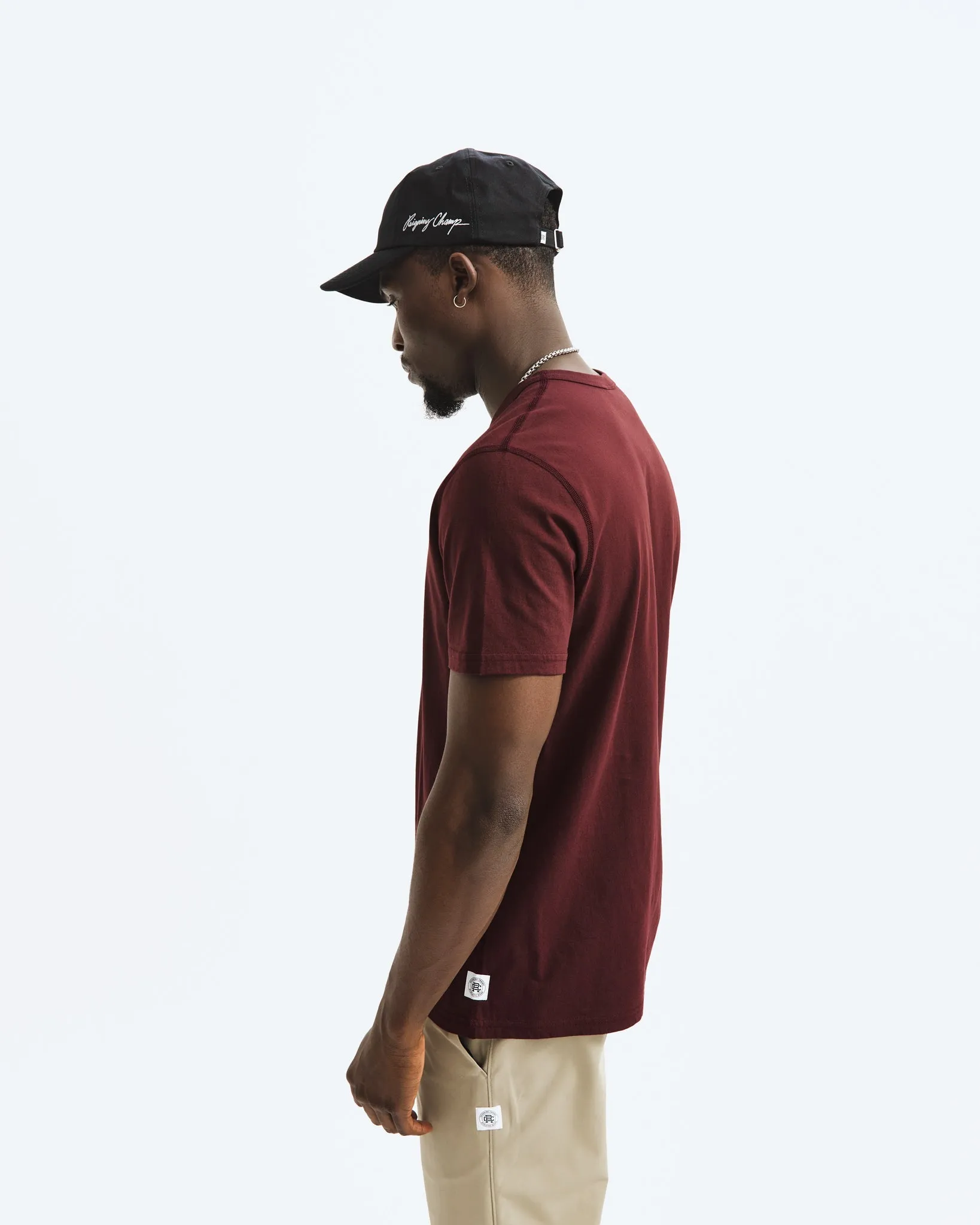 Lightweight Jersey T-Shirt - Vault sold by Reigning Champ product image thumbnail 3