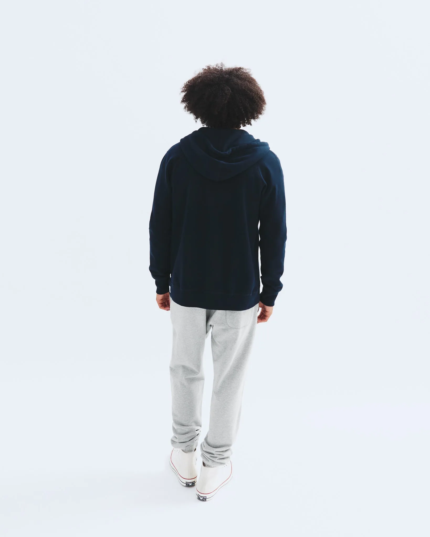 Midweight Terry Slim Zip Hoodie sold by Reigning Champ product image thumbnail 4