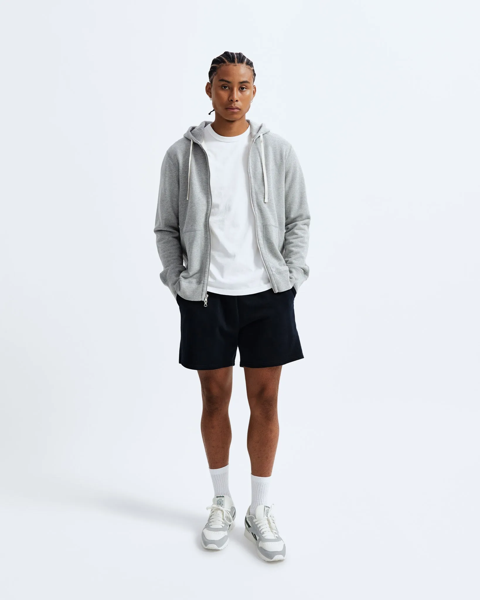 Midweight Terry Slim Zip Hoodie - Vault sold by Reigning Champ product image thumbnail 5