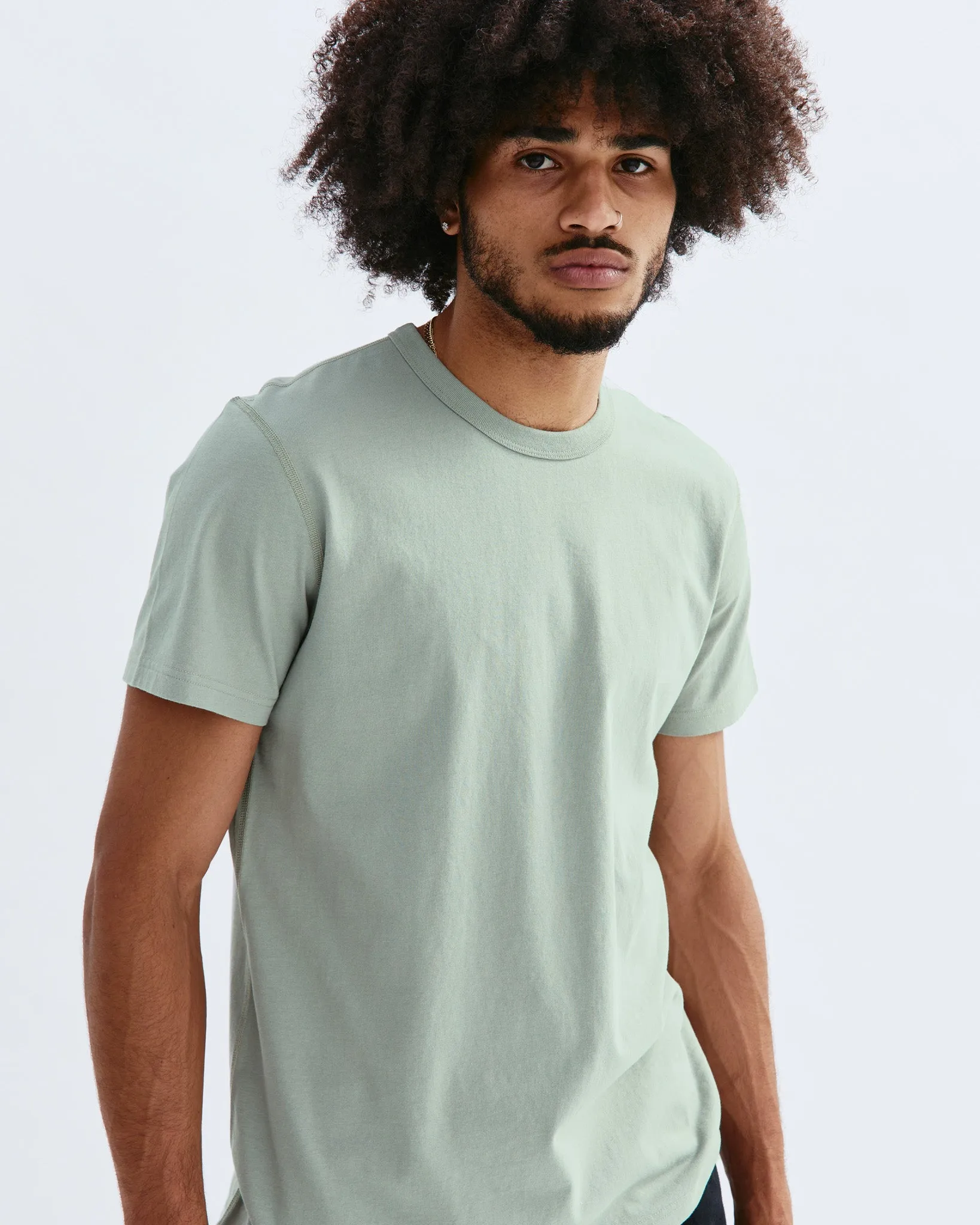 Lightweight Jersey T-Shirt sold by Reigning Champ product image thumbnail 3