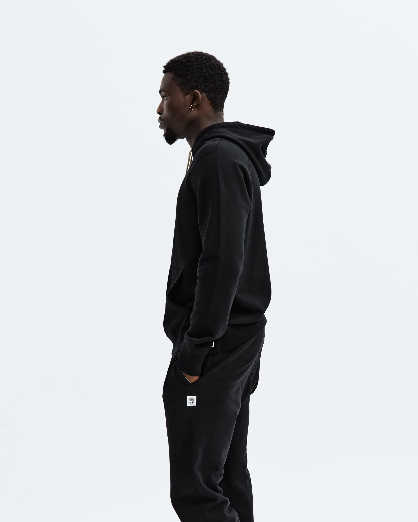 Midweight Terry Slim Hoodie sold by Reigning Champ product image thumbnail 3