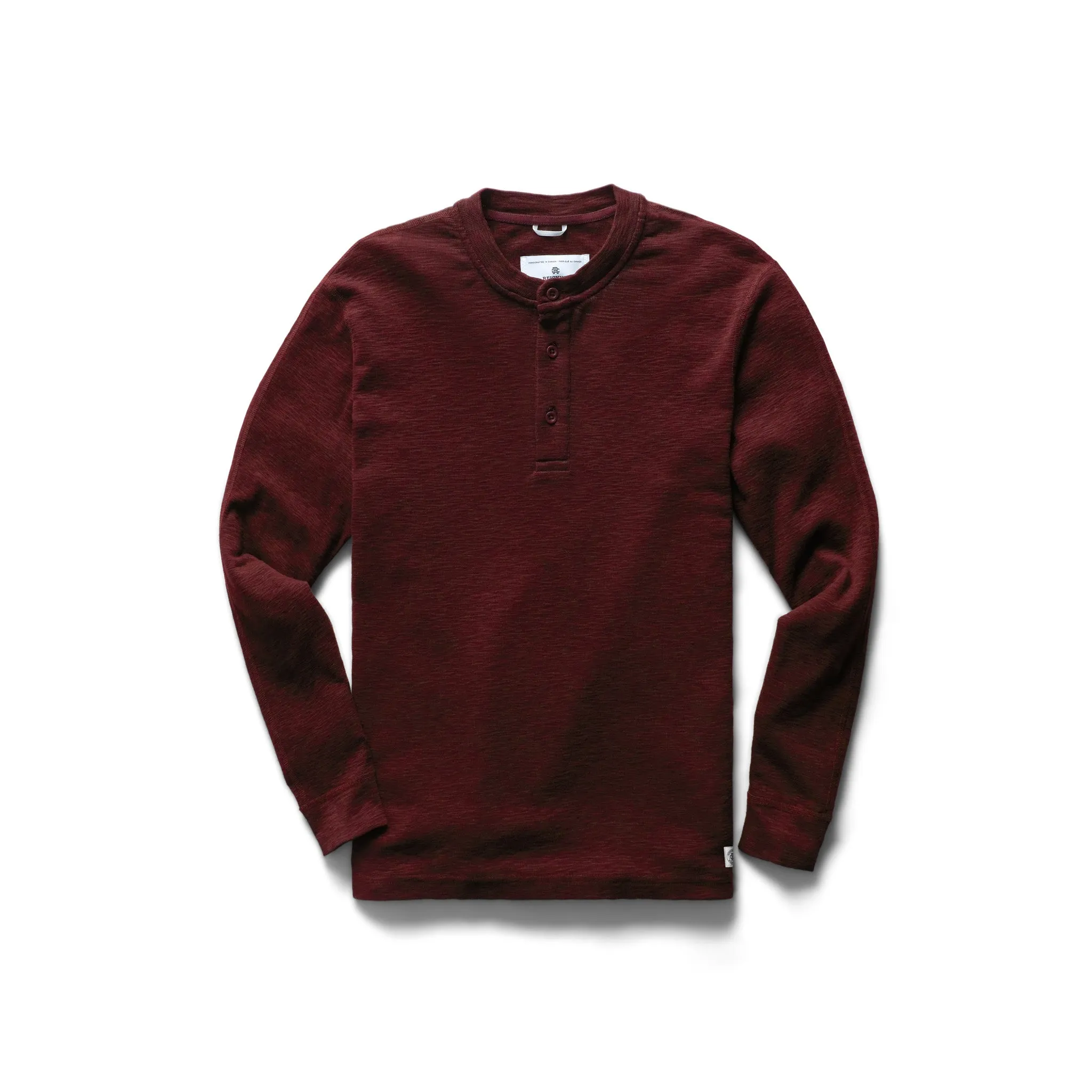 1X1 Slub Slim Henley sold by Reigning Champ