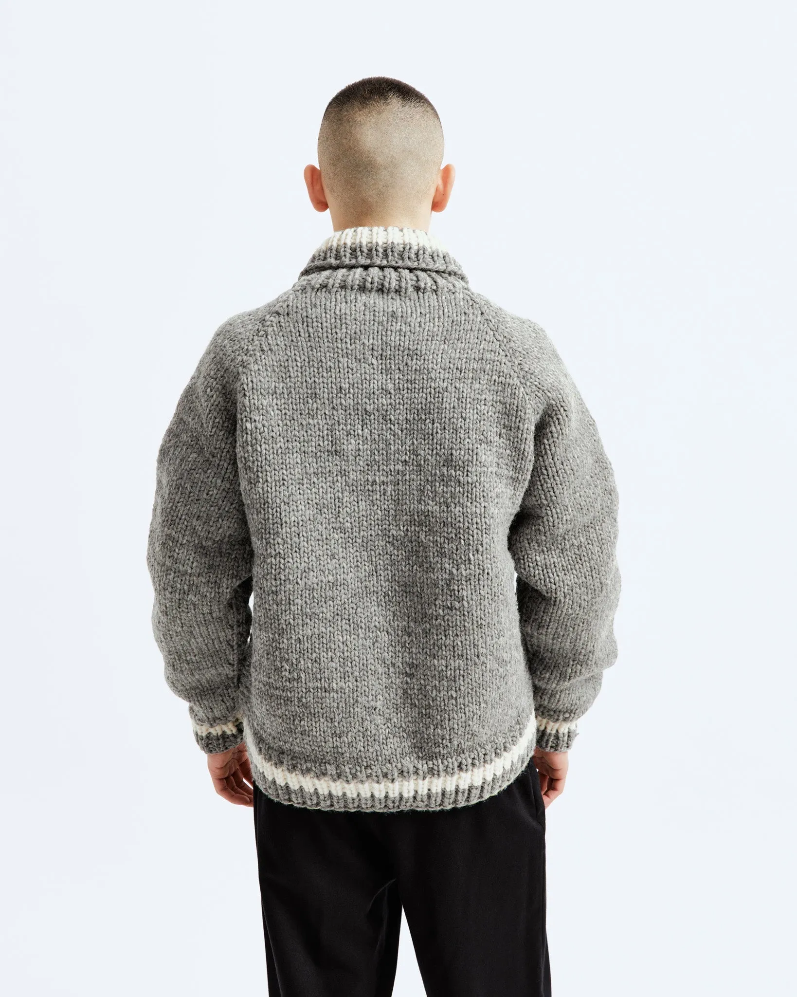 Handknit Varsity Sweater sold by Reigning Champ product image thumbnail 4