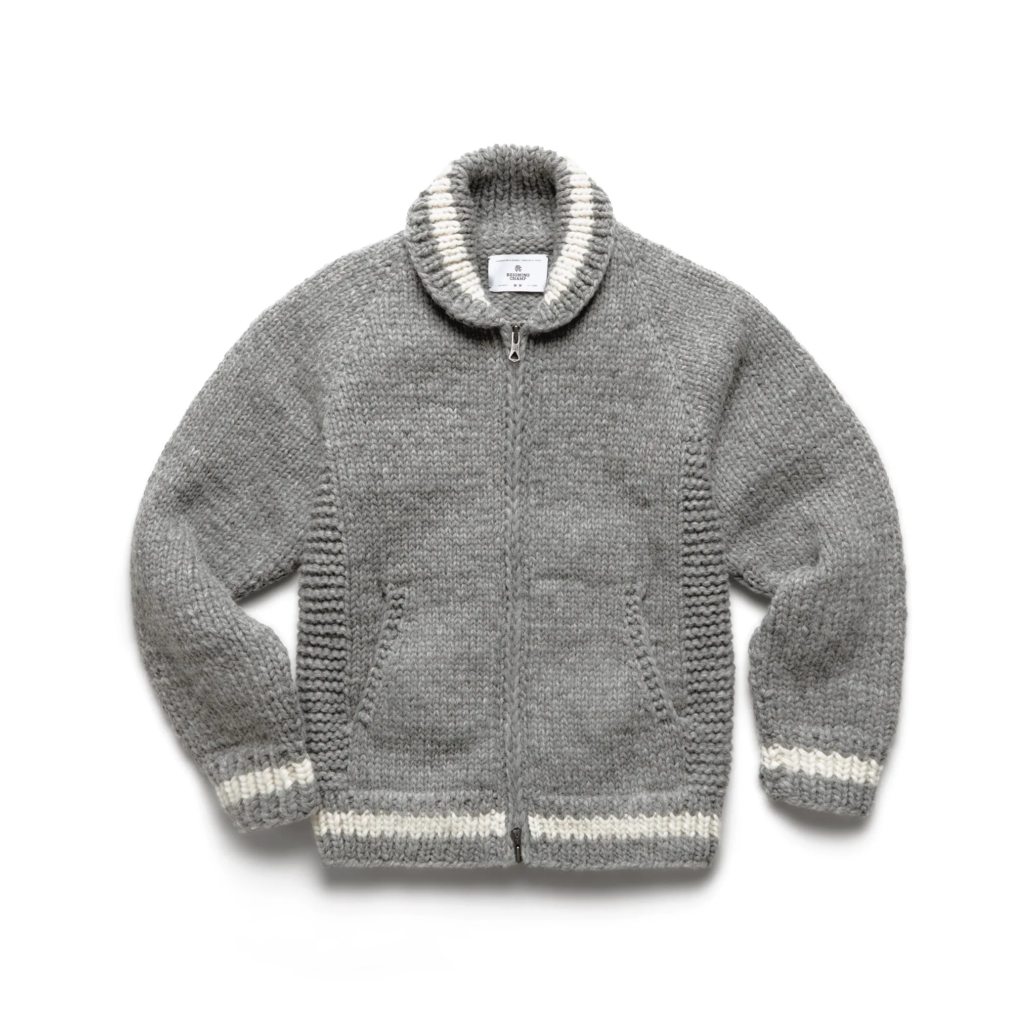 Handknit Varsity Sweater sold by Reigning Champ