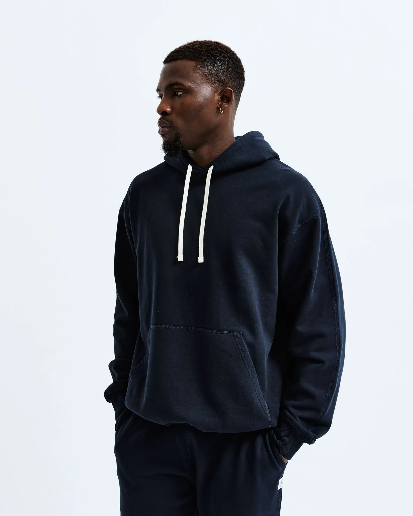 Midweight Terry Relaxed Hoodie - Vault sold by Reigning Champ product image thumbnail 2