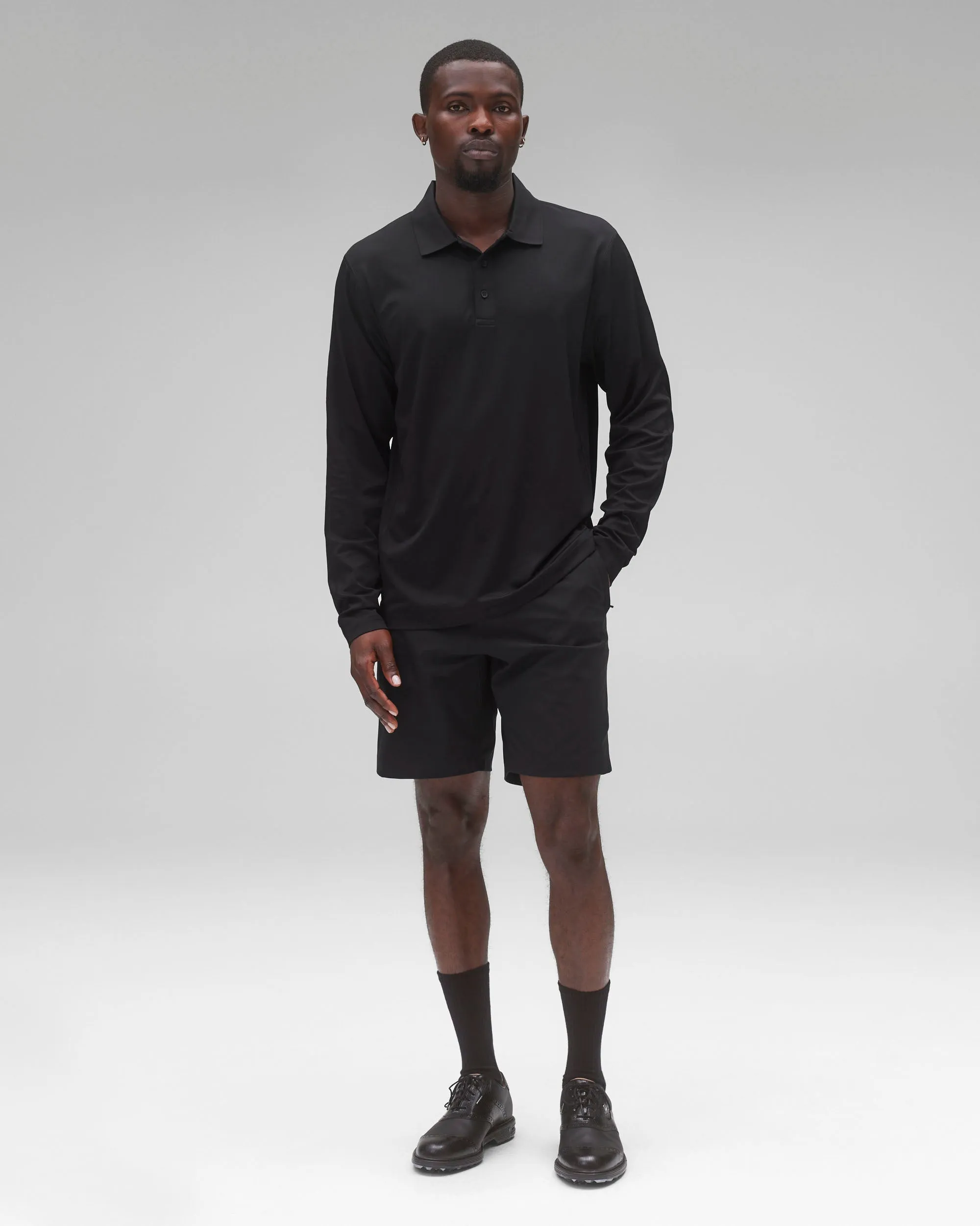 Tech Pique Playoff LS Polo sold by Reigning Champ product image thumbnail 3