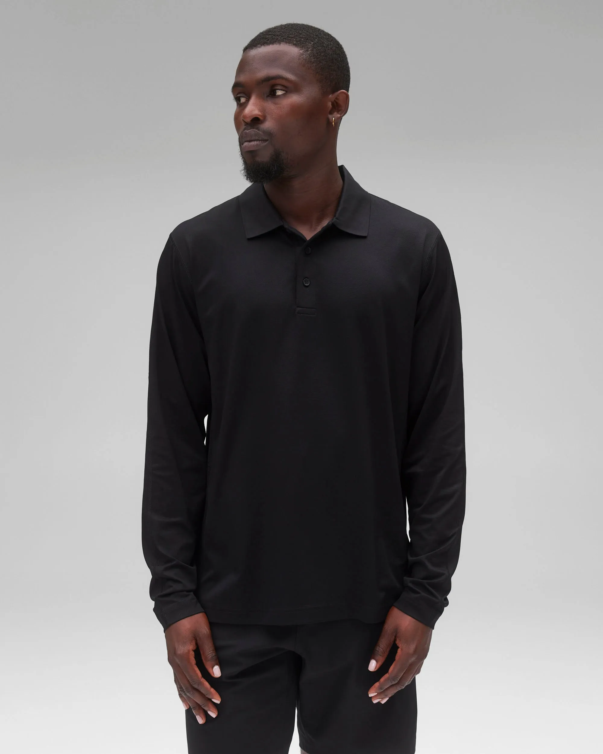 Tech Pique Playoff LS Polo sold by Reigning Champ product image thumbnail 2