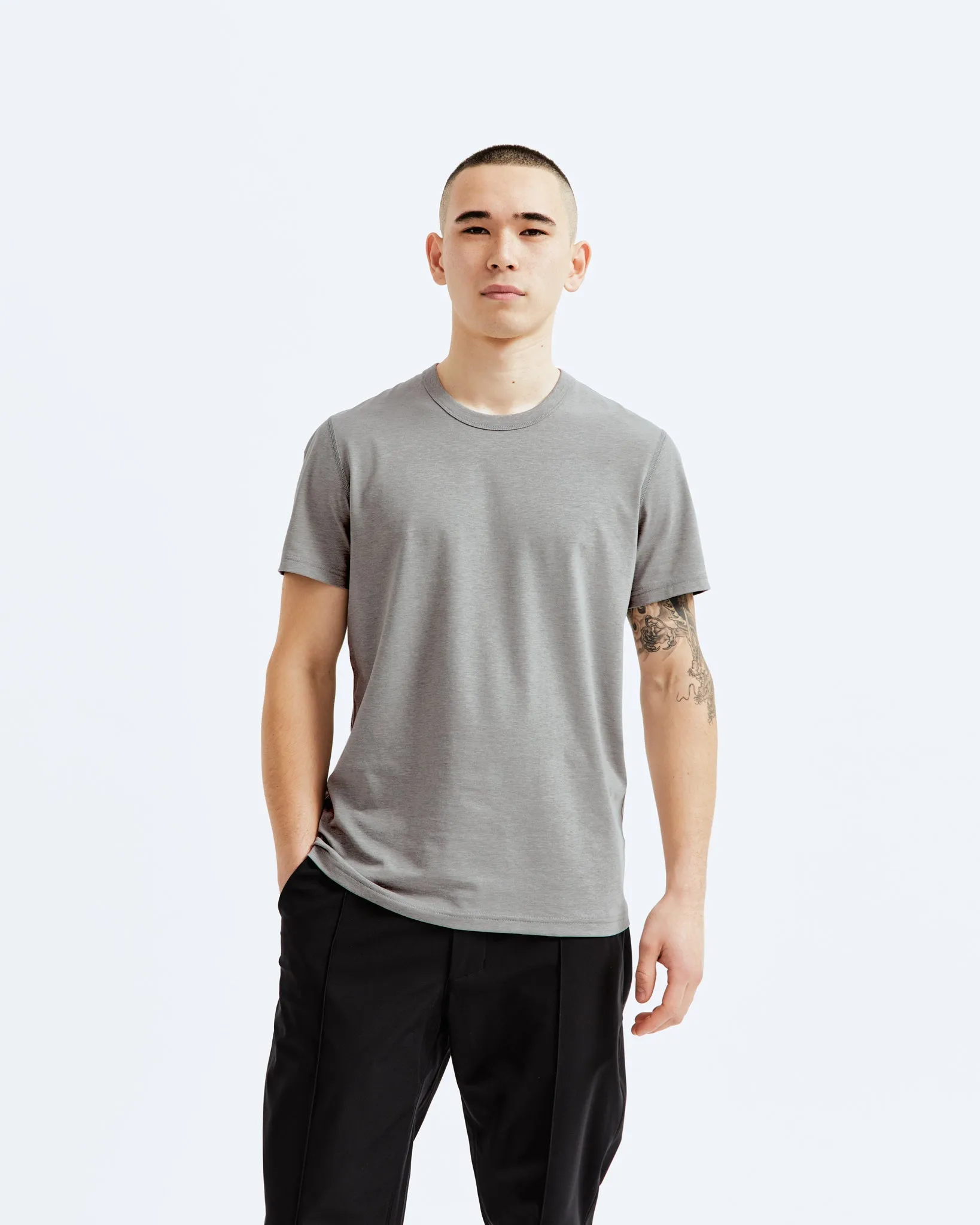 Copper Jersey Slim T-Shirt sold by Reigning Champ product image thumbnail 2