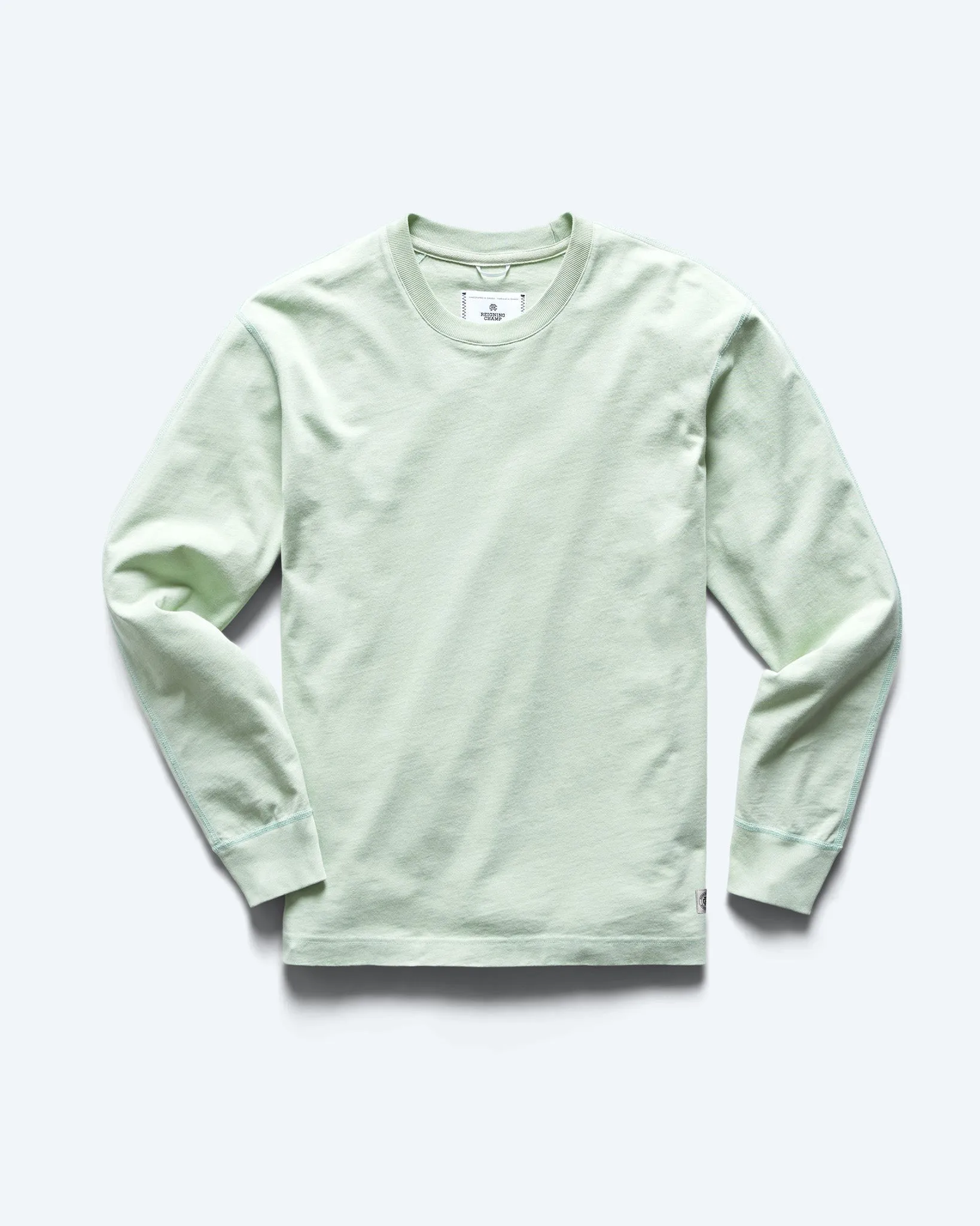 Midweight Jersey Classic Long Sleeve sold by Reigning Champ product image thumbnail 2