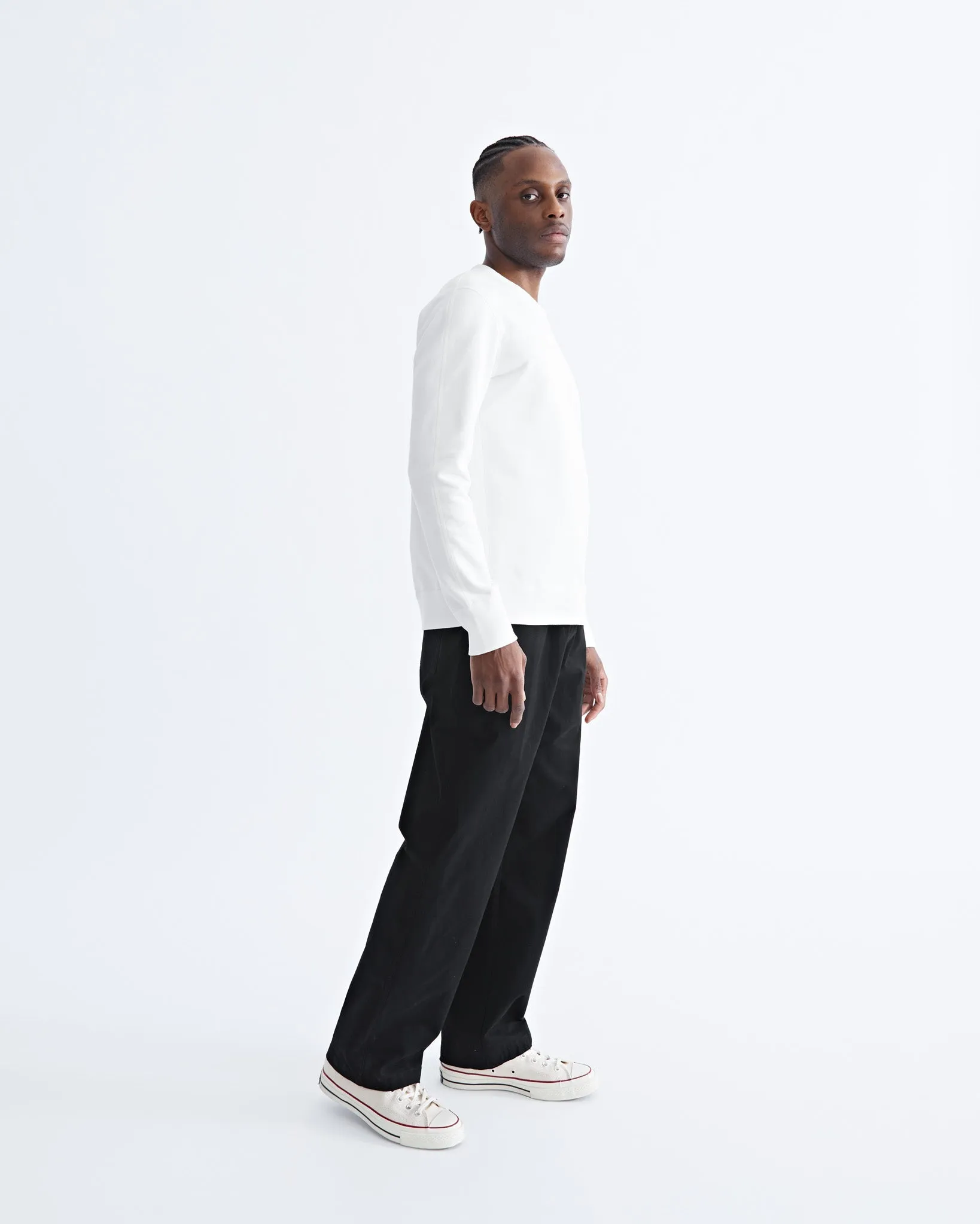 Midweight Terry Slim Crewneck sold by Reigning Champ product image thumbnail 5