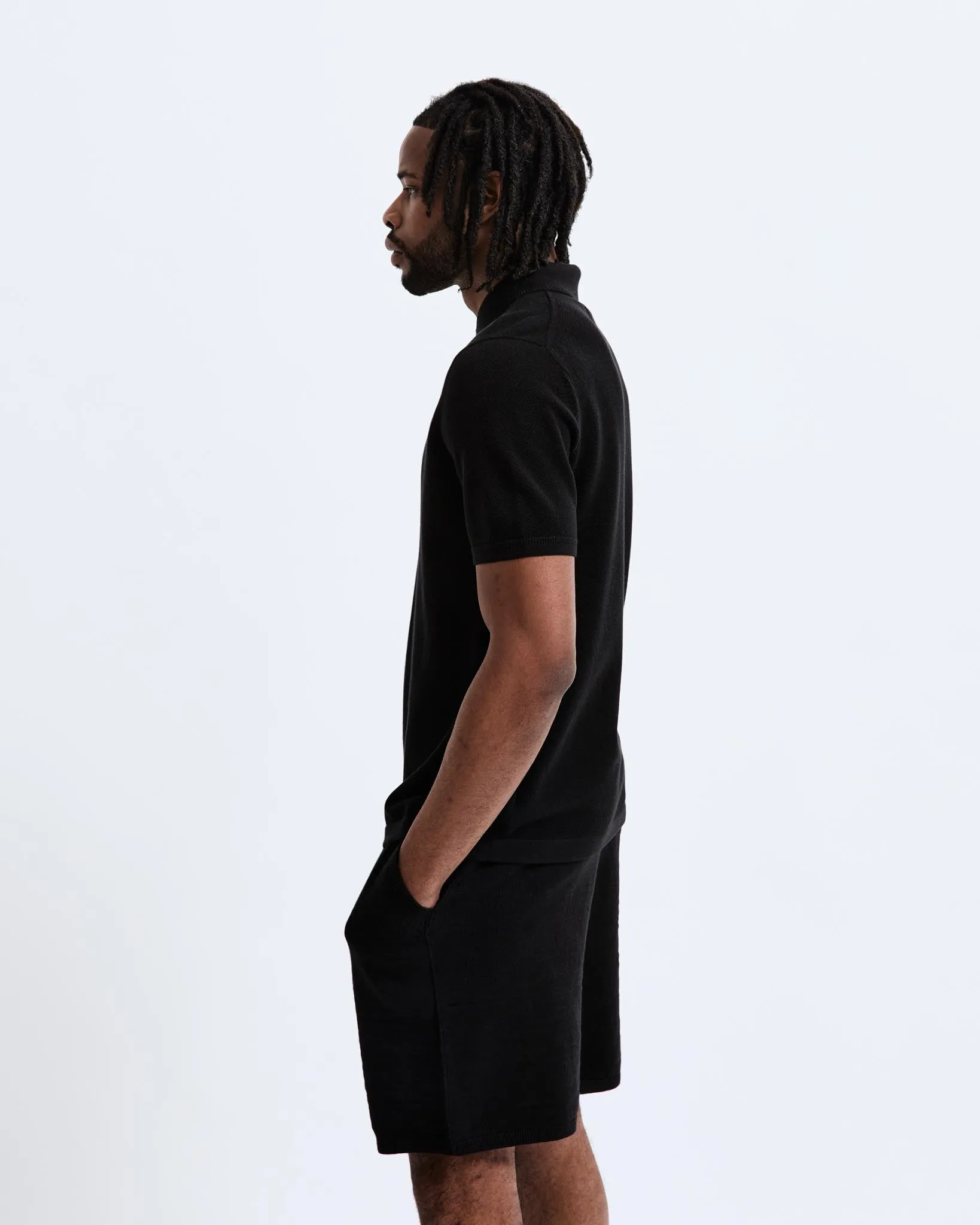 Supima Pique Ace Polo sold by Reigning Champ product image thumbnail 3