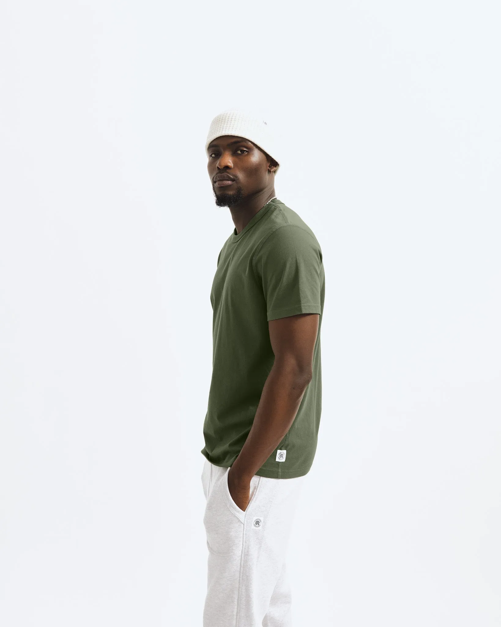 Lightweight Jersey T-Shirt sold by Reigning Champ product image thumbnail 3