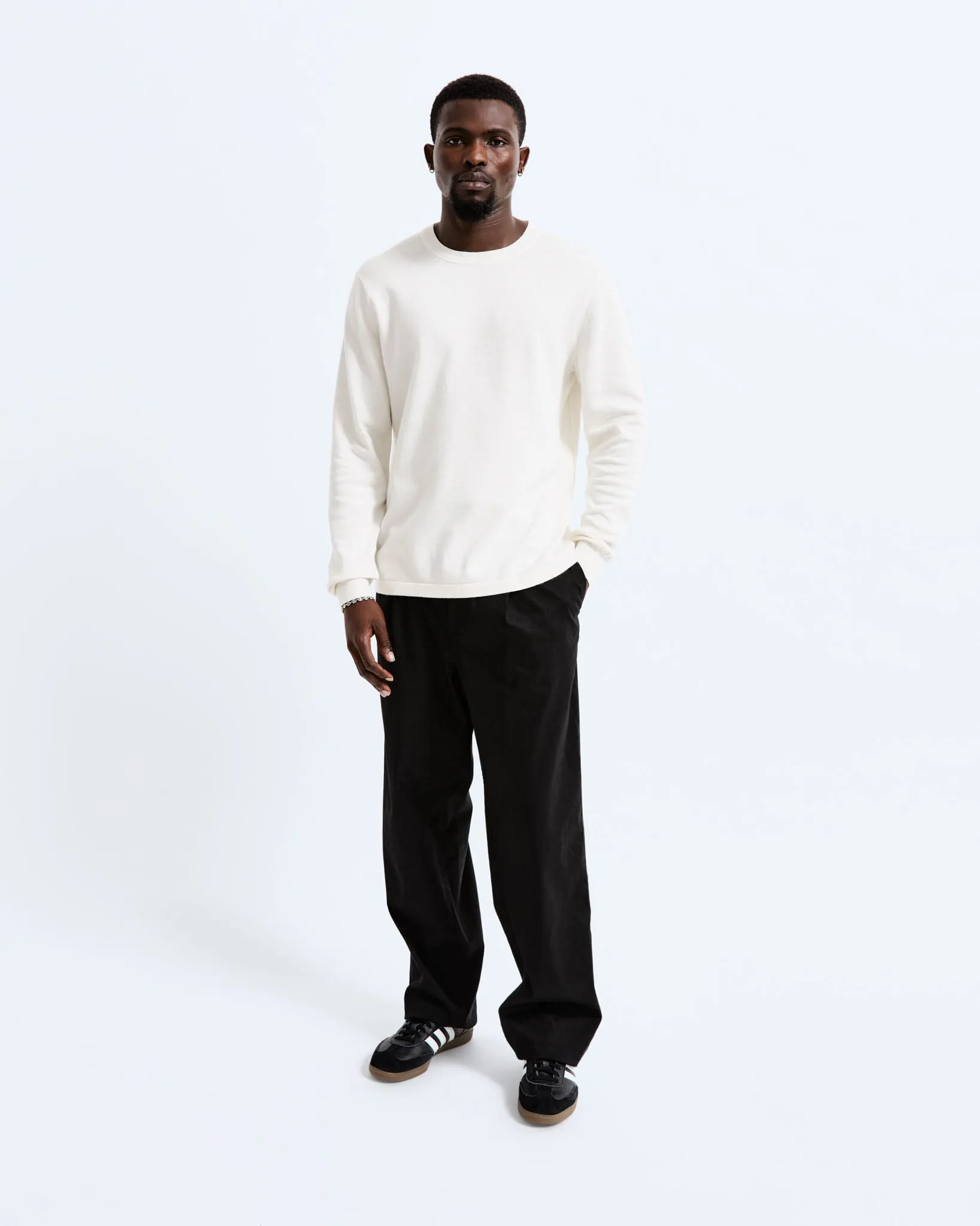 Cotton Linen Regatta Crewneck sold by Reigning Champ product image thumbnail 5