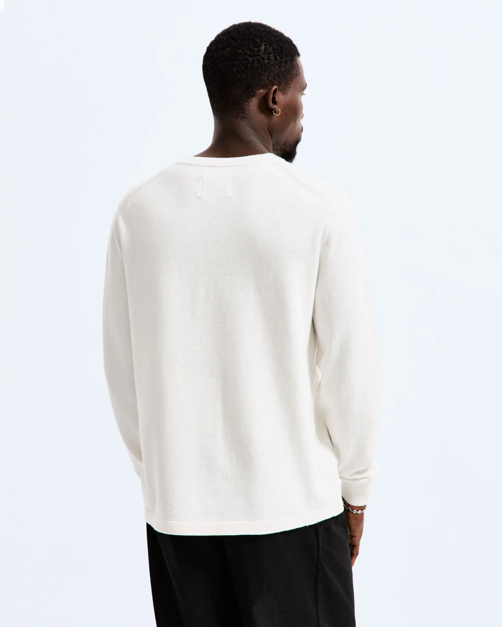 Cotton Linen Regatta Crewneck sold by Reigning Champ product image thumbnail 4