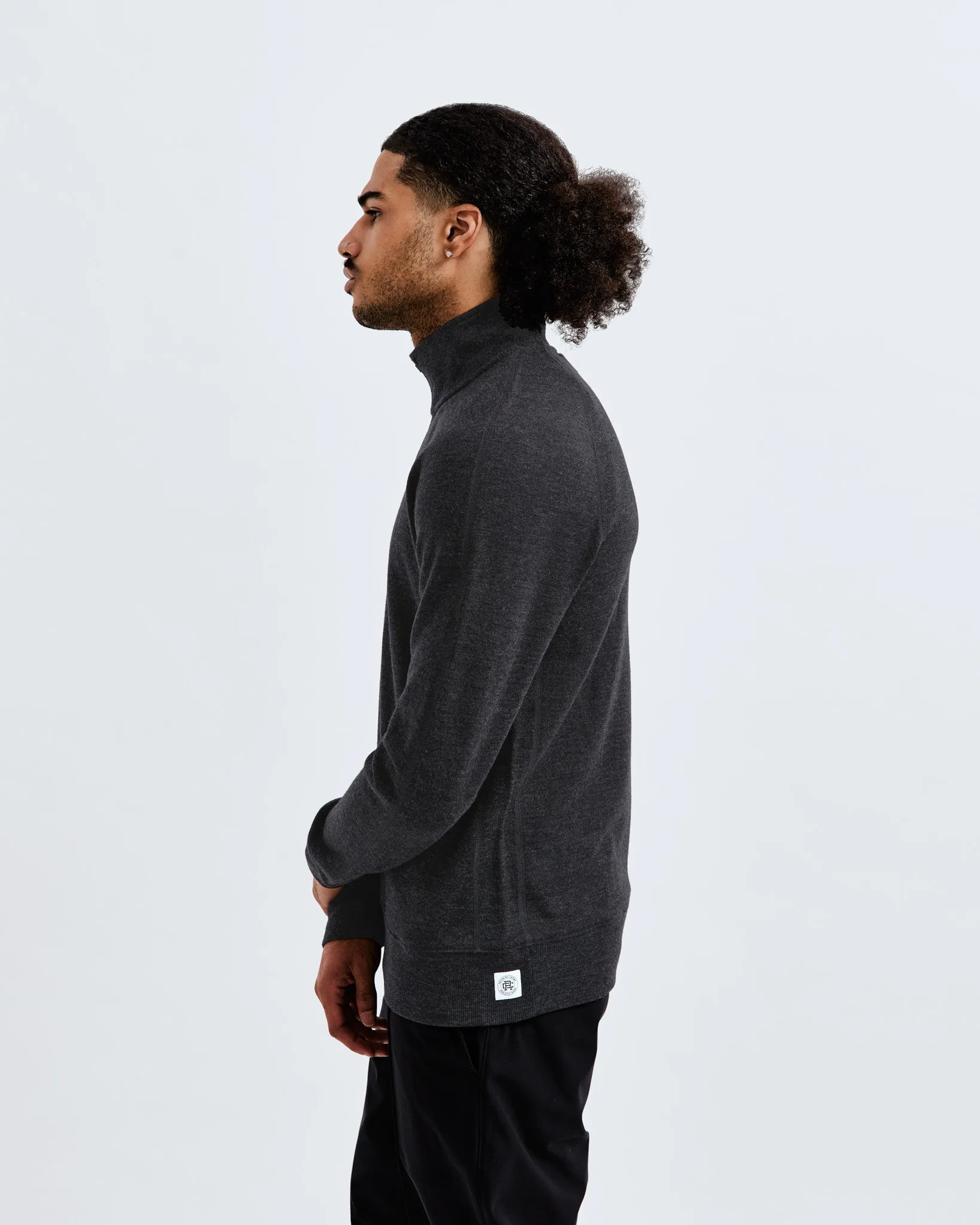 Merino Terry Half Zip sold by Reigning Champ product image thumbnail 3